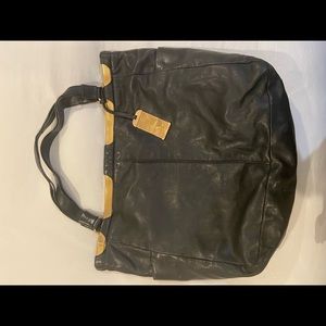 Jimmy choo large leather tote